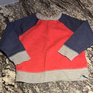 Cat & Jack Red and Blue Kids Sweatshirt